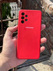 Samsung Galaxy "A32 (4G)" Premium Silicone Case - Red