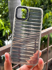 iPhone "11 Pro Max" Translucent Jump Style Silicone Case - Black