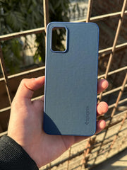 Samsung Galaxy "A02S" Spigen Rugged Texture Case - Blue