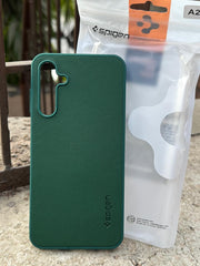 Samsung Galaxy "A25" Spigen Rugged Texture Case - Green