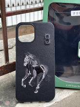 iPhone "12/12 Pro" Polo Embroidered Case - Black