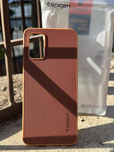 Samsung Galaxy "A02S" Spigen Rugged Texture Case - Brown