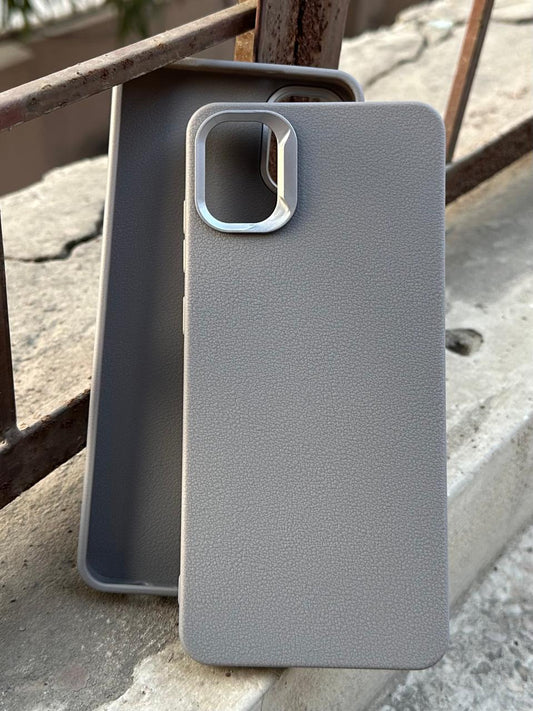 Samsung Galaxy "A05" Leather Textured Case - Gray