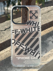 iPhone "13 Pro" Rainbow Translucent Shade Matte Case - Offwhite