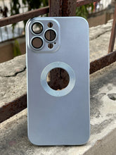 iPhone "13 Pro Max" Camera Glass Silicone Case - Sierra Blue