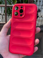 iPhone "13 Pro Max" Jump Style Silicone Case - Red