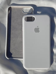 iPhone "7/8" Silicone Case "Pearl White"