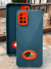 Samsung Galaxy "A51" Silicone "Holo Camera Ring" Case - Green