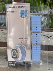 Apple Watch Silicone "Ocean Band" - Sky Blue
