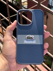 iPhone "15 Pro Max" Lacoste Le Club Case - Navy Blue