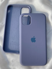iPhone "11" Silicone Case "Steel Blue"