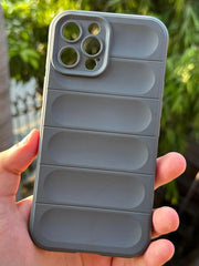 iPhone "12 Pro Max" Jump Style Silicone Case - Gray