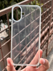 iPhone "16 Plus" Transparent Silicone Case "Baseus"