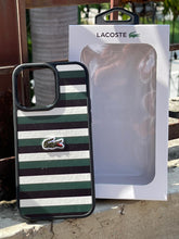 iPhone "15 Pro Max" Lacoste Le Club Case - Striped