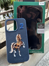 iPhone "13 Pro" Polo Embroidered Case - Blue