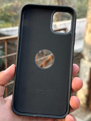 iPhone "11" Spigen Premium Woven Stitched Case - Black