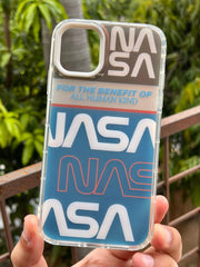 iPhone "11" Rainbow Translucent Shade Matte Case - Nasa