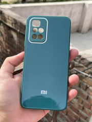 Xiaomi "Redmi 10" Tempered Glass "Chrome" Case - Green