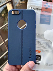 iPhone "6 Plus/ 6s Plus" Spigen Premium Woven Stitched Case - Blue