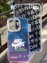 iPhone "14 Pro" Rainbow Translucent Case - Nike