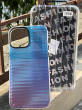 iPhone "13 Pro Max" Rainbow Translucent Case - Blue