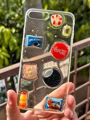 iPhone "7/8 Plus" 3D Translucent Case - Snack Item