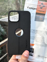 iPhone "11 Pro" Spigen Premium Woven Stitched Case - Black