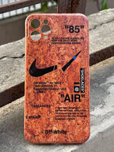 iPhone "11 Pro Max" Wood Texture Case - Nike Air