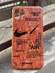 iPhone "11 Pro Max" Wood Texture Case - Nike Air