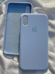 iPhone "X/XS" Silicone Case "Sky Blue"