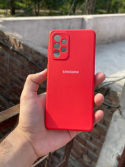 Samsung Galaxy "A73" Premium Silicone Case - Red