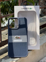 iPhone "15 Pro Max" Lacoste Le Club Case - Navy Blue