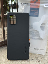 Samsung Galaxy "A31" Spigen Rugged Texture Case - Black