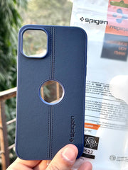 iPhone "11" Spigen Premium Woven Stitched Case - Blue