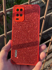 Oppo "A54" Glitter Sparkle Case - Red