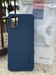 Samsung Galaxy "A31" Spigen Rugged Texture Case - Blue