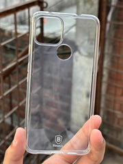 Google Pixel "5A (4G)" Transparent Silicone Case "Baseus"