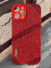 iPhone "12 Pro Max" Glitter Sparkle Case - Red