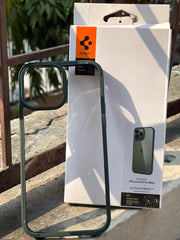 iPhone "13 Pro Max" Premium Ultra Hybrid Transparent Case - Alpine Green