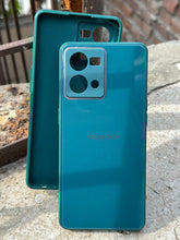 Oppo "F21 Pro (4G)" Tempered Glass "Chrome" Case - Green