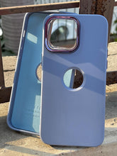 iPhone "14 Pro Max" Premium Ring Silicone Case - Blue