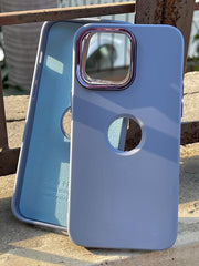 iPhone "14 Pro Max" Premium Ring Silicone Case - Blue