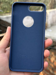 iPhone "7/8 Plus" Spigen Premium Woven Stitched Case - Blue