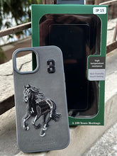 iPhone "15" Polo Embroidered Case - Dark Gray