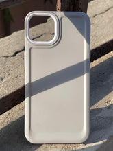 iPhone "13/14" Silicone "Camera Ring Retractable" Case - Gray