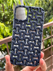 iPhone "11" Premium Silicone "Heat Dissipation" Case - Dark Blue