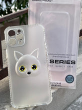 iPhone "12 Pro Max" Q-Series "Cat Edition" Case - White