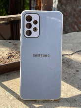 Samsung Galaxy "A32 (4G)" Tempered Glass "Solid" Case - Gray