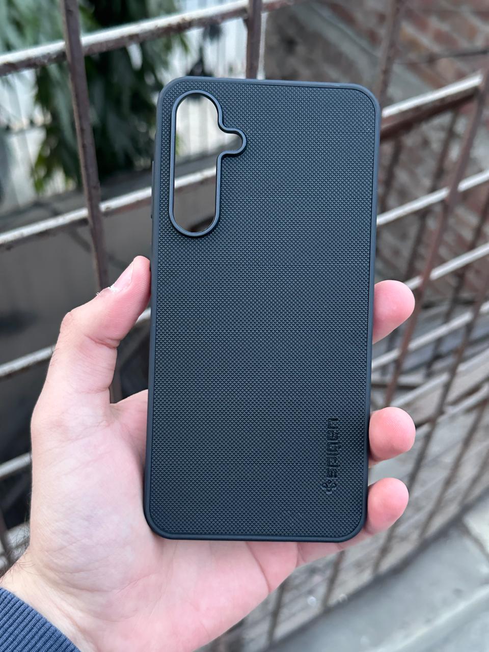 Samsung Galaxy "A55" Spigen Rugged Texture Case - Black