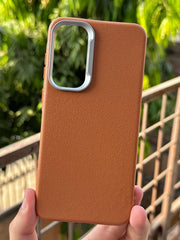 Samsung Galaxy "A55" Leather Textured Case - Brown